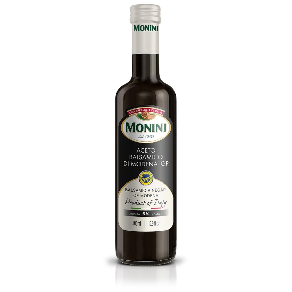 monini balsamic vinegar 6 x 500ml [B]