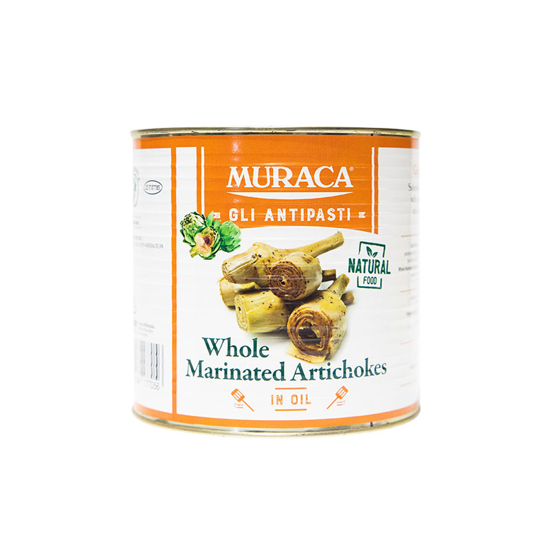 Muraca- Artichokes Stem In Oil (Romana) 2.650kg