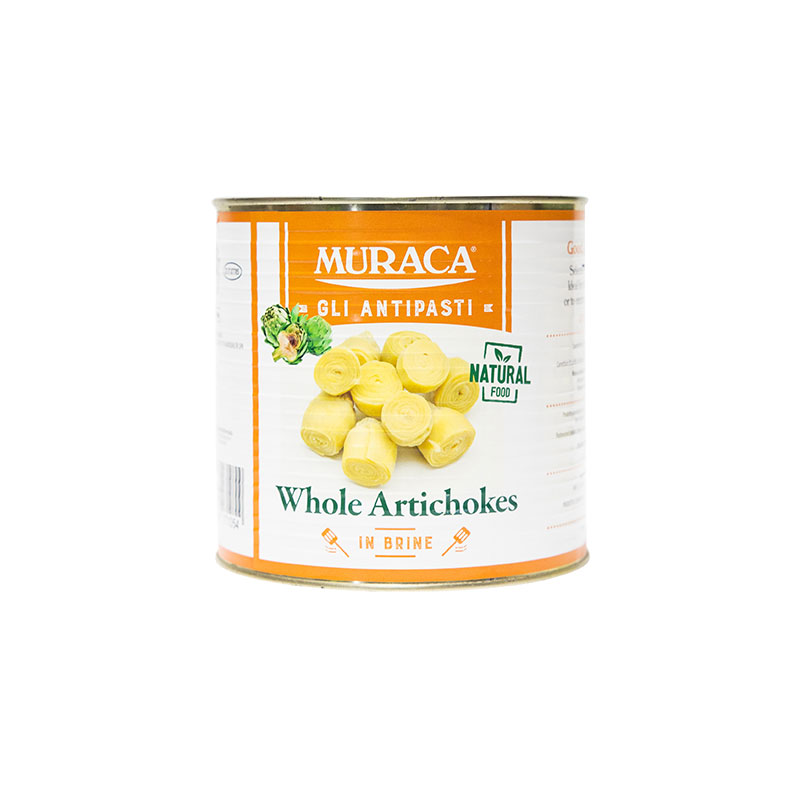Muraca- Artichokes Whole Brine 2.650kg