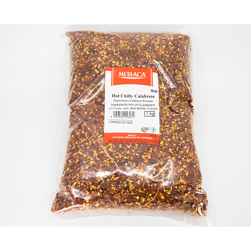 muraca chilly flakes hot 30 x 500g [B]