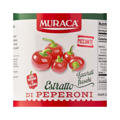 Muraca pepper sauce hot 4 x 5kg [B]