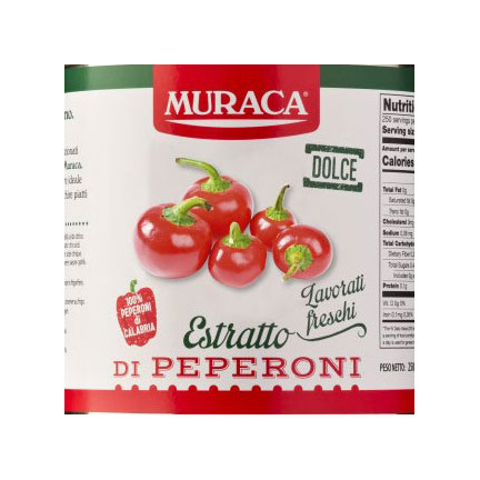 muraca pepper sauce sweet 4 x 5kg [B]