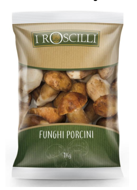 ROSCILLI ITALIAN PORCINI WHOLE 1KG