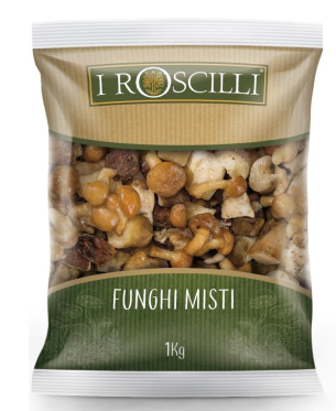 Roscilli- Mixed Mushrooms 1kg (10% Porcini)