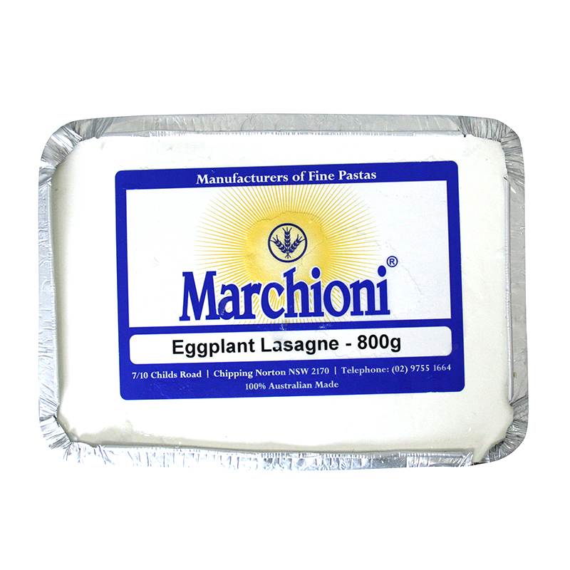 marchioni lasagne eggplant 10x800g* [B]