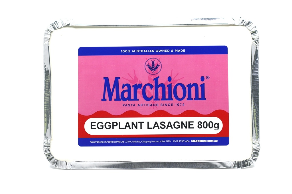 Marchioni- Lasagne Eggplant 10x800g*