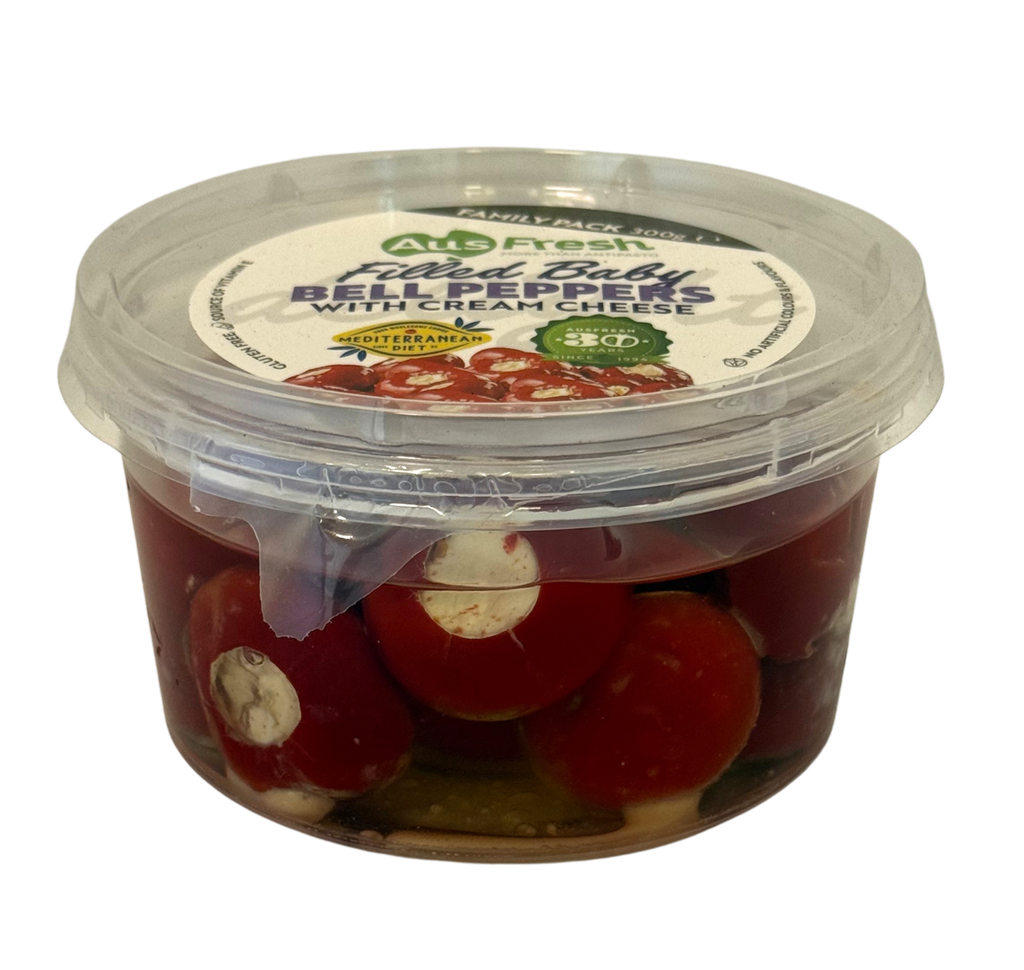 Ausfresh- Bell Peppers W Cream Cheese 6 x 300g