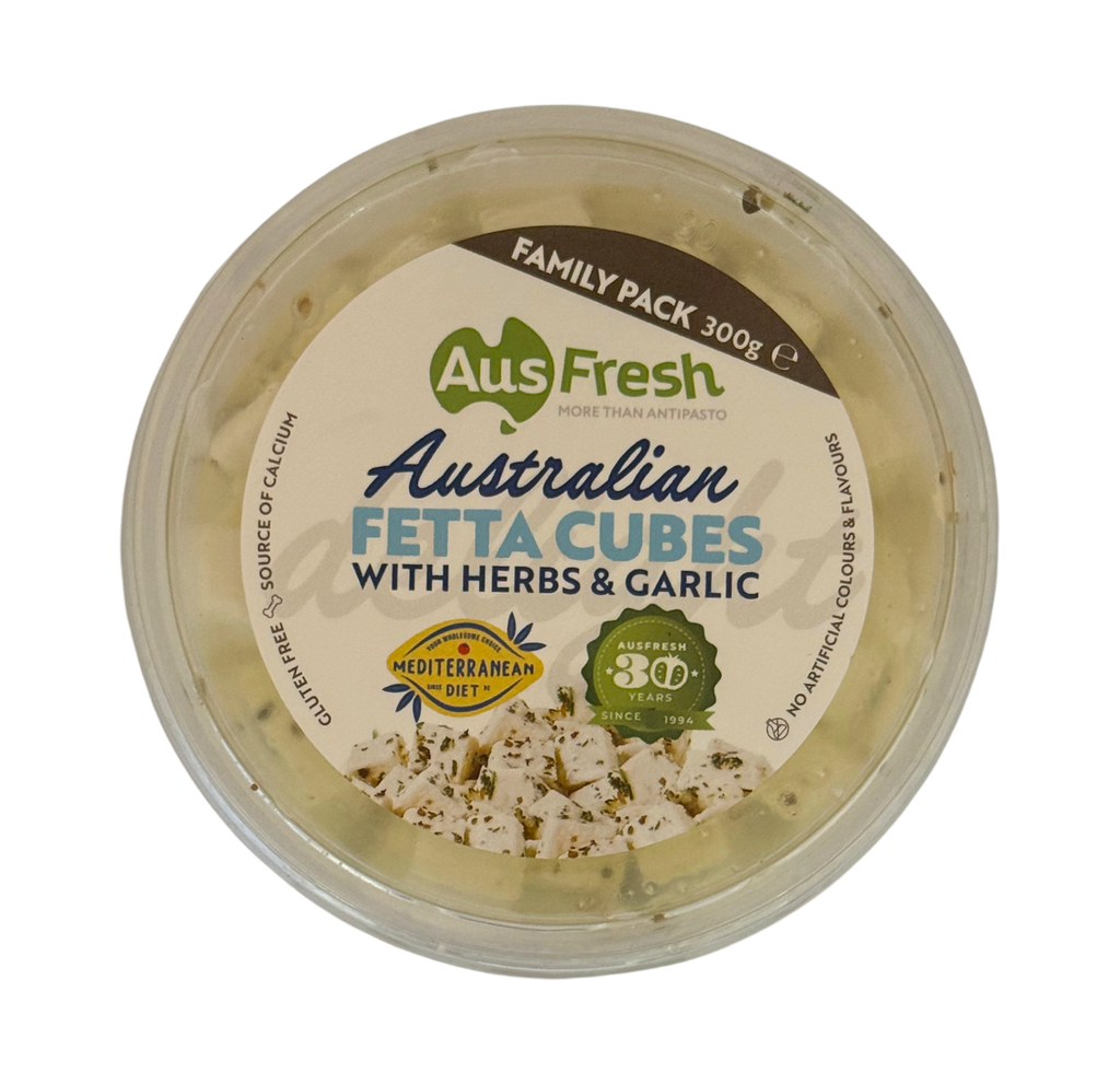 Ausfresh- Marinated Fetta Cubes 6 x 300g