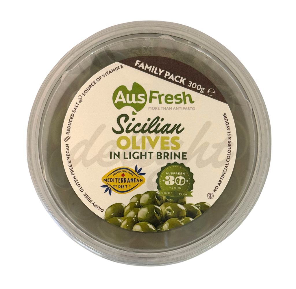 Ausfresh- Sicilian Olives 6 x 300g (890706)