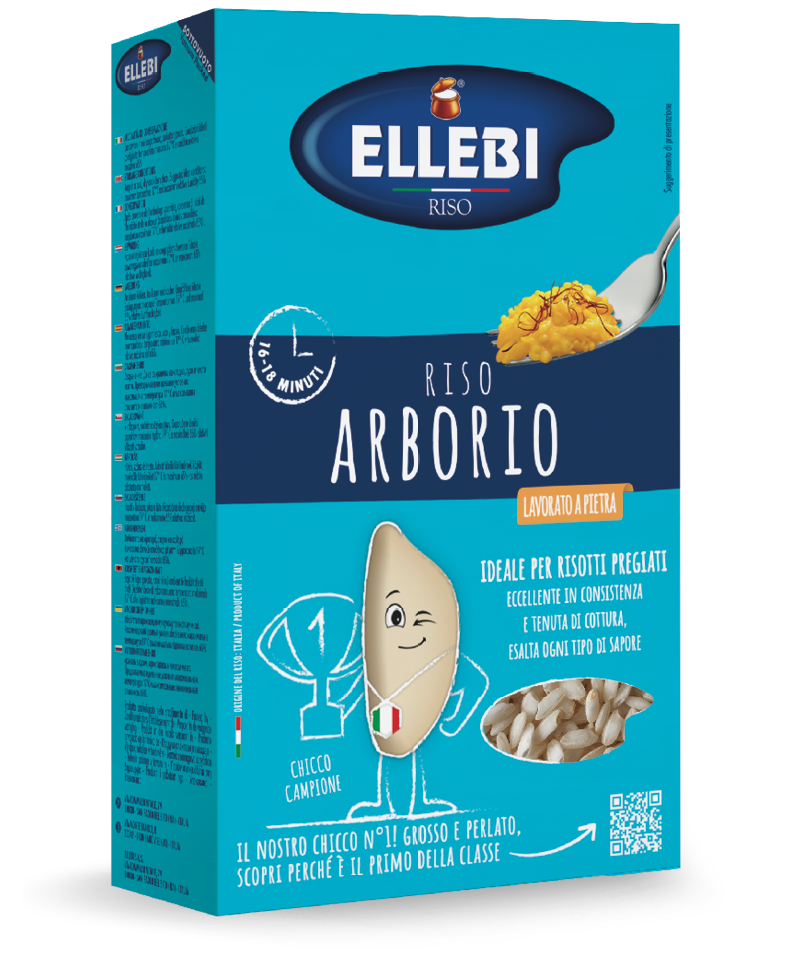 ELLEBI ARBORIO RICE 6 X 1KG