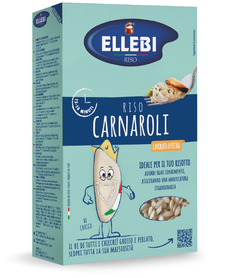 Ellebi- Rice Carnaroli 6 x 1kg
