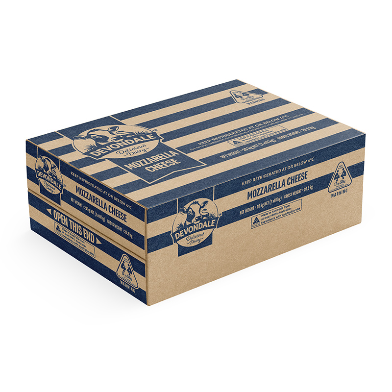 Devondale- Mozzarella Cheese 2 x 10kg