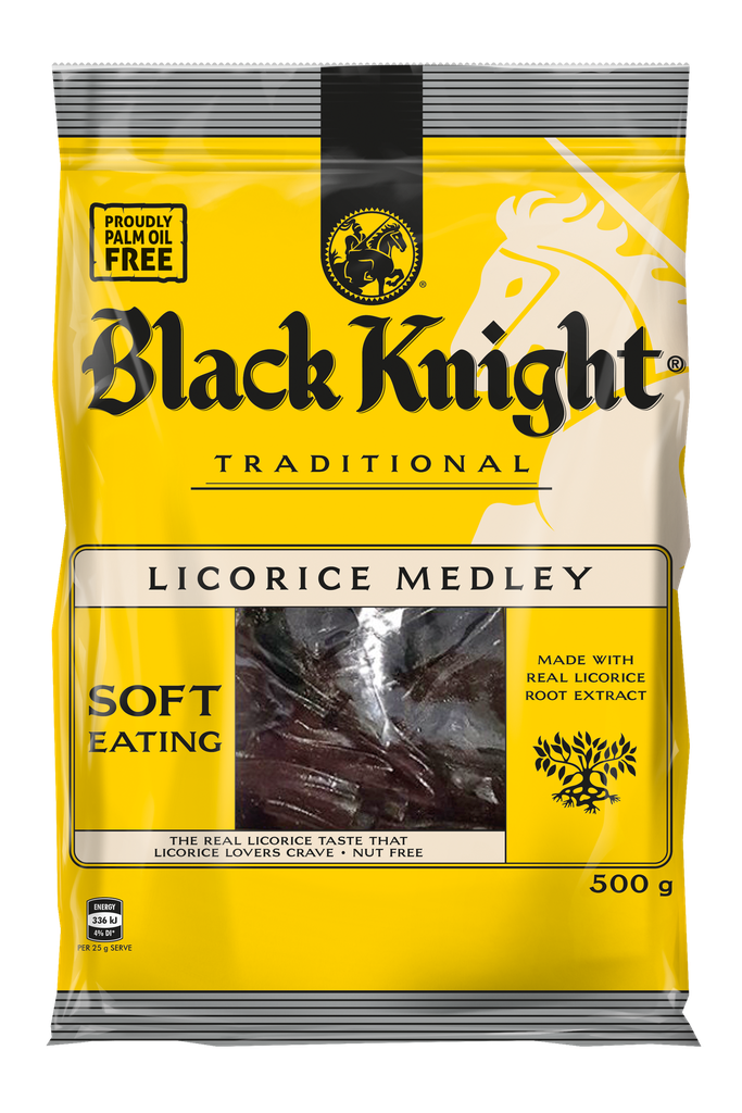 Black Knight- Licorice Medley 10x500g *