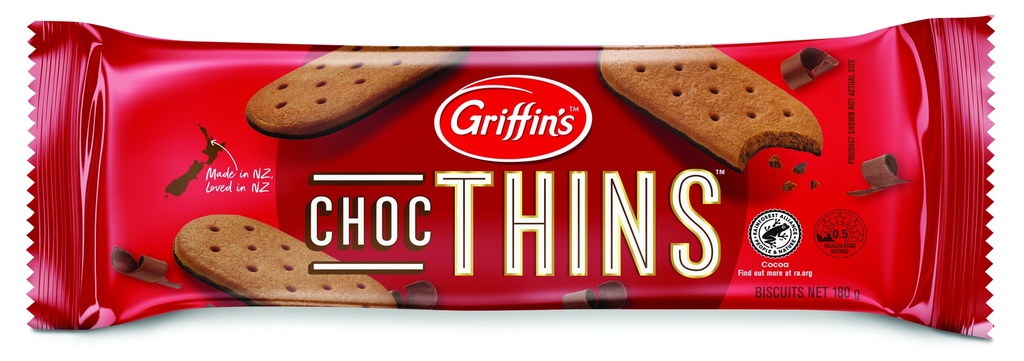 Griffins- Choc Thins 21x180g *