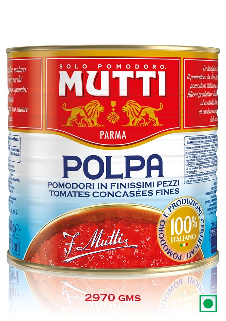 Mutti- Polpa 2970gm (A10)