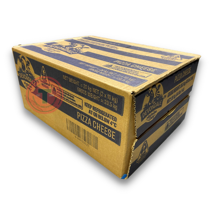 Devondale- Pizza Cheese 10kg x 2