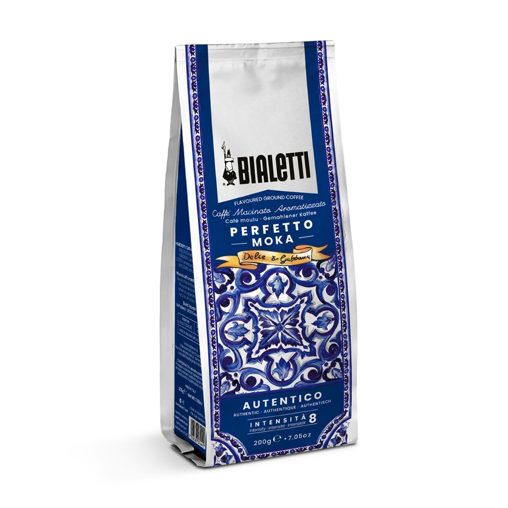 Bialetti- Perfetto Moka Authentico D&G Blue 6 x 250g (96080454)