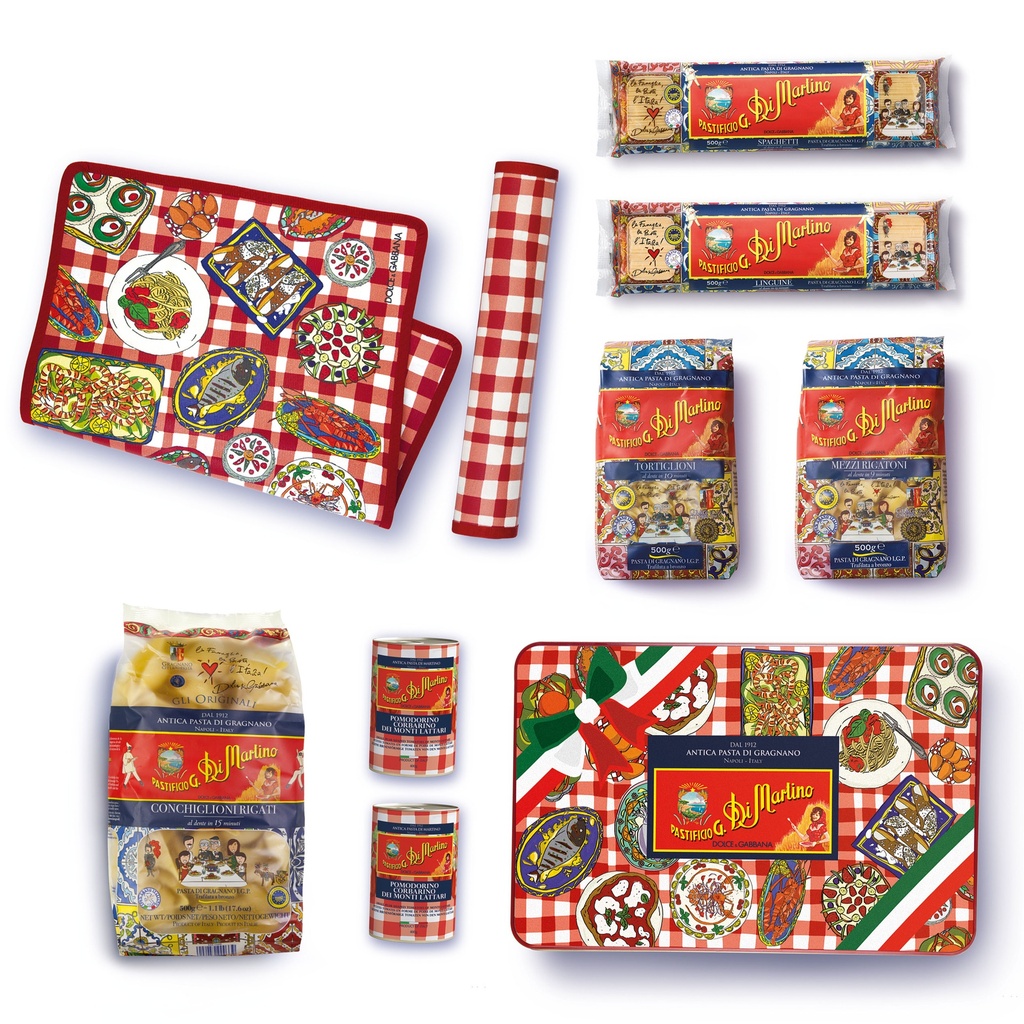 Di Martino- D&G Special Edition ml Tin Pasta Di Gragnano 5 x 500g