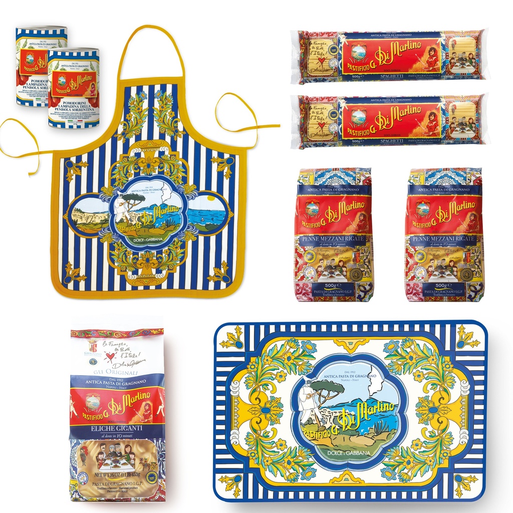 Di Martino- D&G Napoli ml Tin Pasta Di Gragnano 5 x 500g