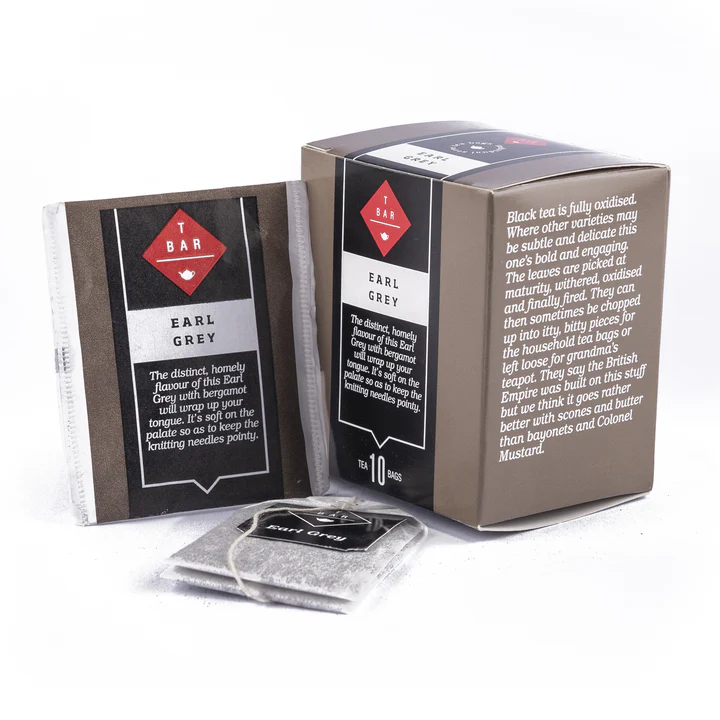 T BAR- Earl Grey Tea Bags 2G x 10 (6)