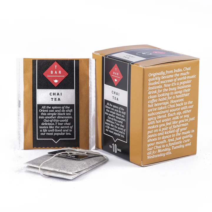 T BAR- Chai Tea Bags 2G x 10 (6)