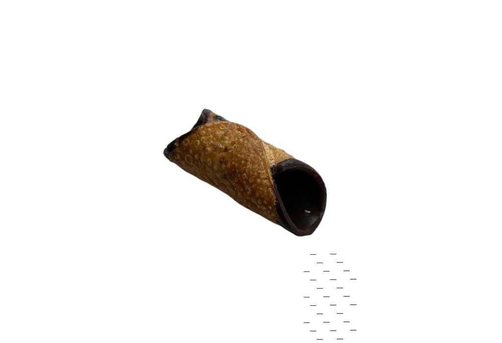 Pagef- Chocolate Sicilian Cannoli Shells Micro 400 Pieces - Bulk