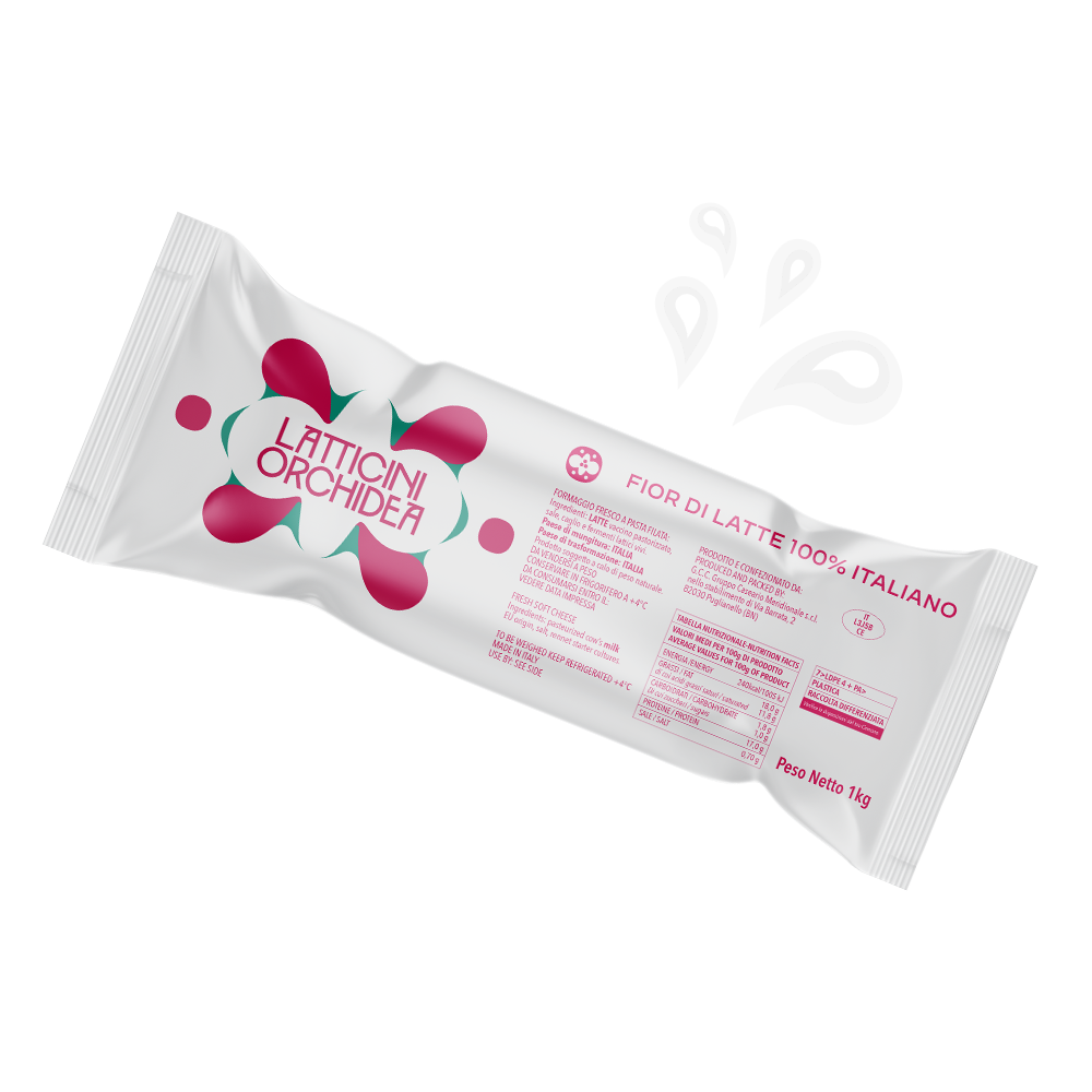 Latticini Orchidea- Fior Di Latte Filone 6x1kg