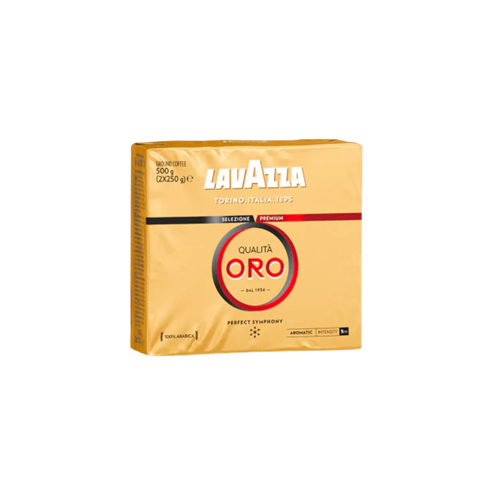 Lavazza- Coffee Ground Qualita Oro 2x250g (10Pk)
