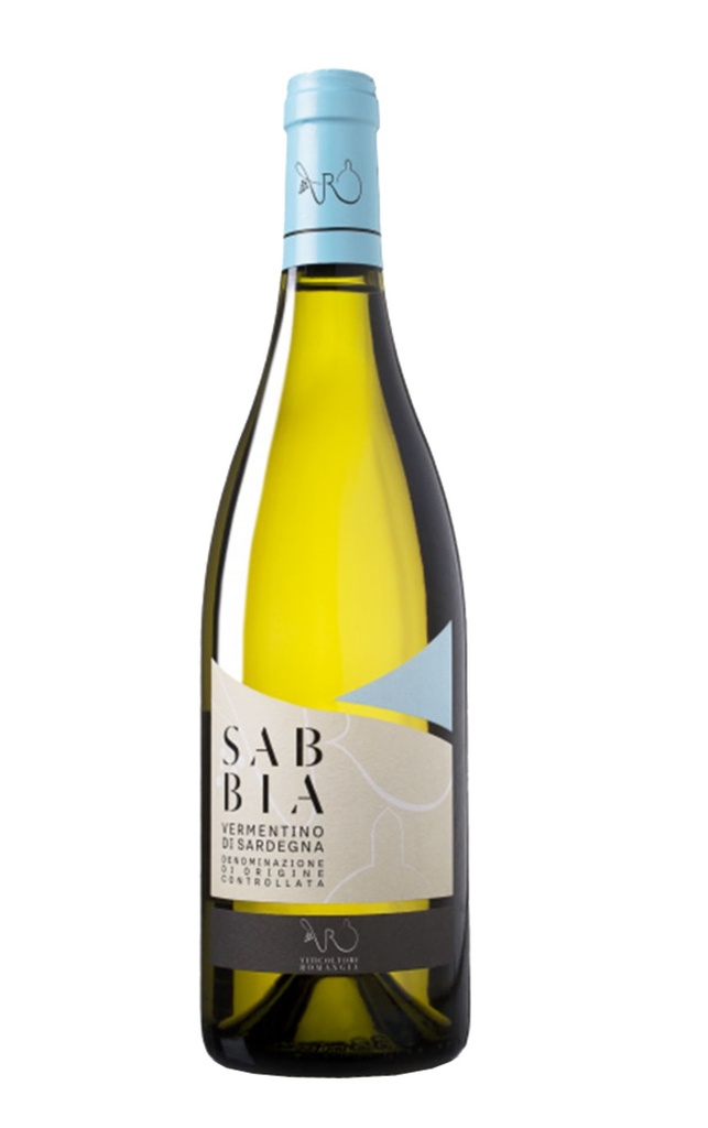 VITICOLTORI ROMANGIA - "SABBIA" VERMENTINO DI SARDEGNA 2022 (6x750ML)