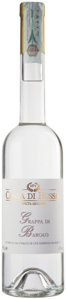 Costa Di Bussia - Grappa Di Barolo (500ml)