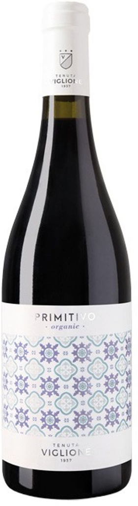 PRIMITIVO PUGLIA BIO 2021 (12X750ML) - TENUTA VIGLIONE