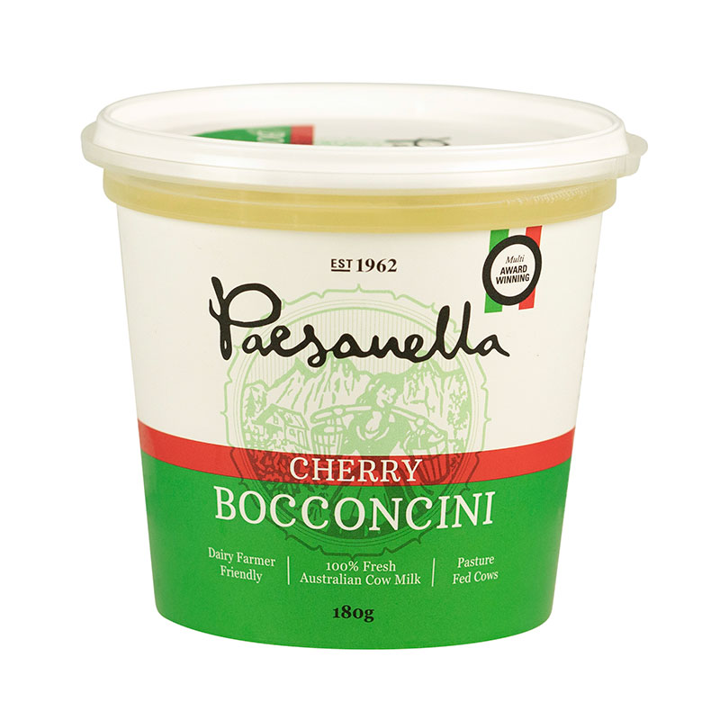 PAESANELLA CHERRY BOCCONCINI 180G X 9