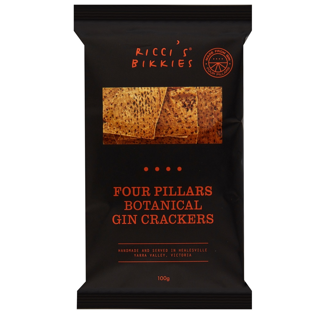 Ricci's Bikkies- Four Pillars Gin Cracker