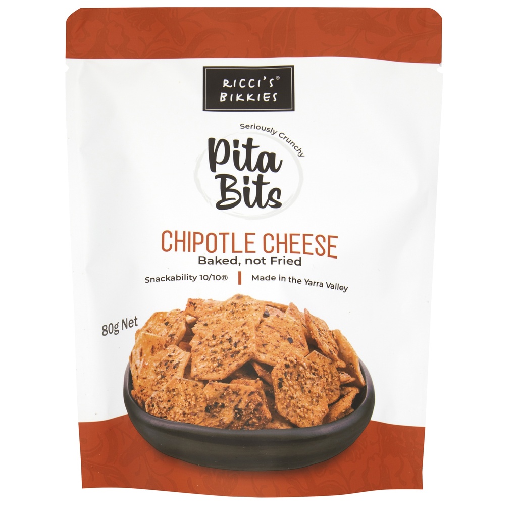 Ricci's Bikkies- Pita Bits Chipotle