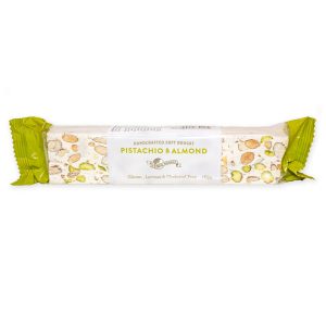 Mondo Nougat- Pistachio & Almond Nougat 165g x 12 Bars