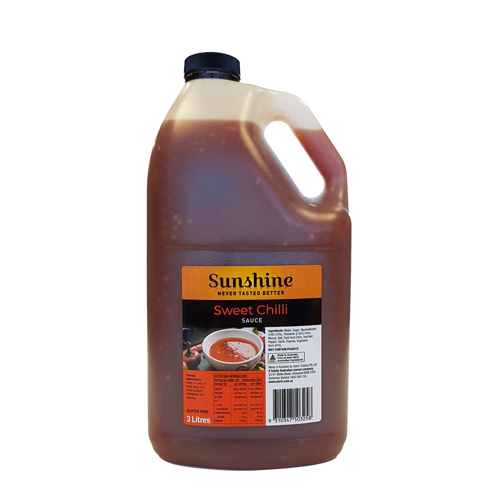 Sunshine- Sweet Chilli Sauce 3Lt