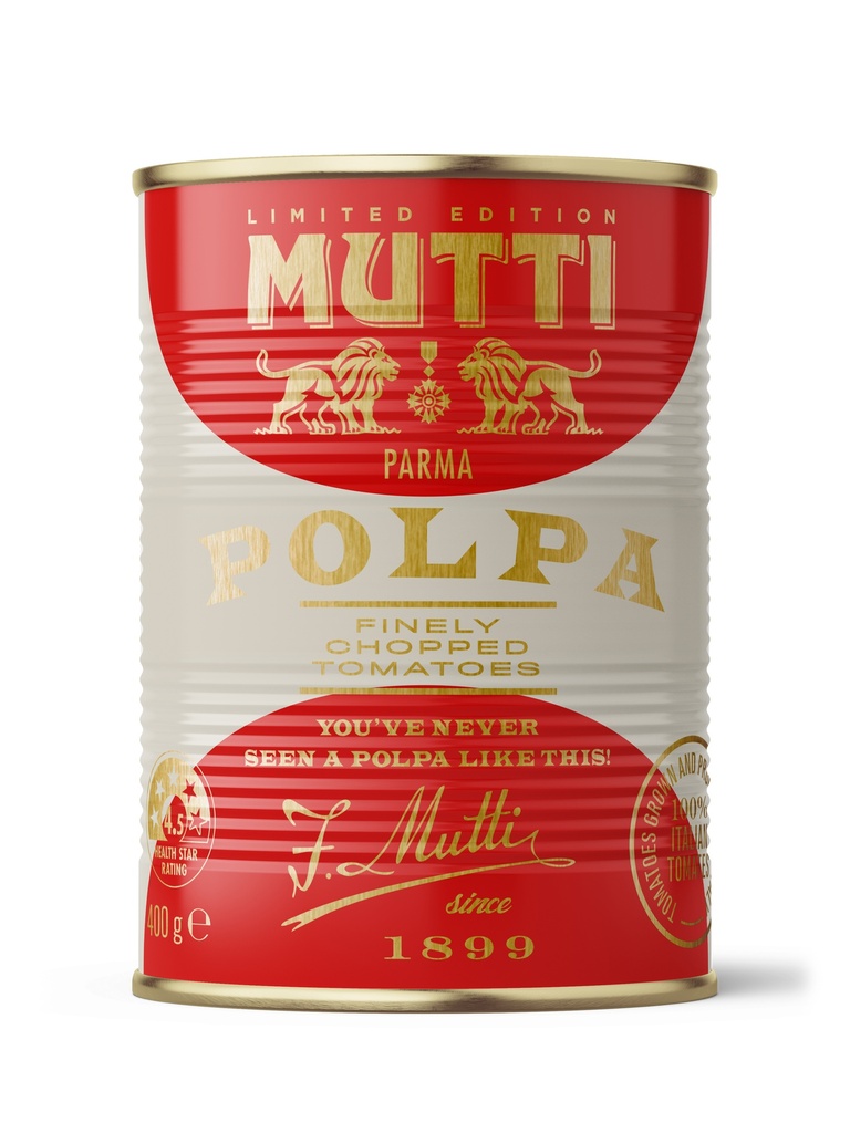 Mutti- Gold Limited Edition Polpa Chopped 12 x 400g
