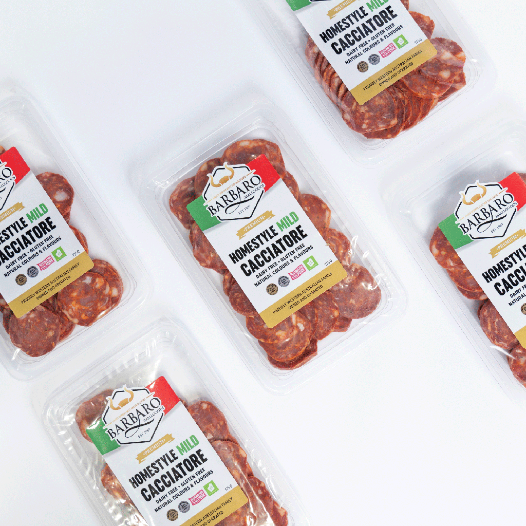 Barbaro Retail Cacciatore Mild 175g