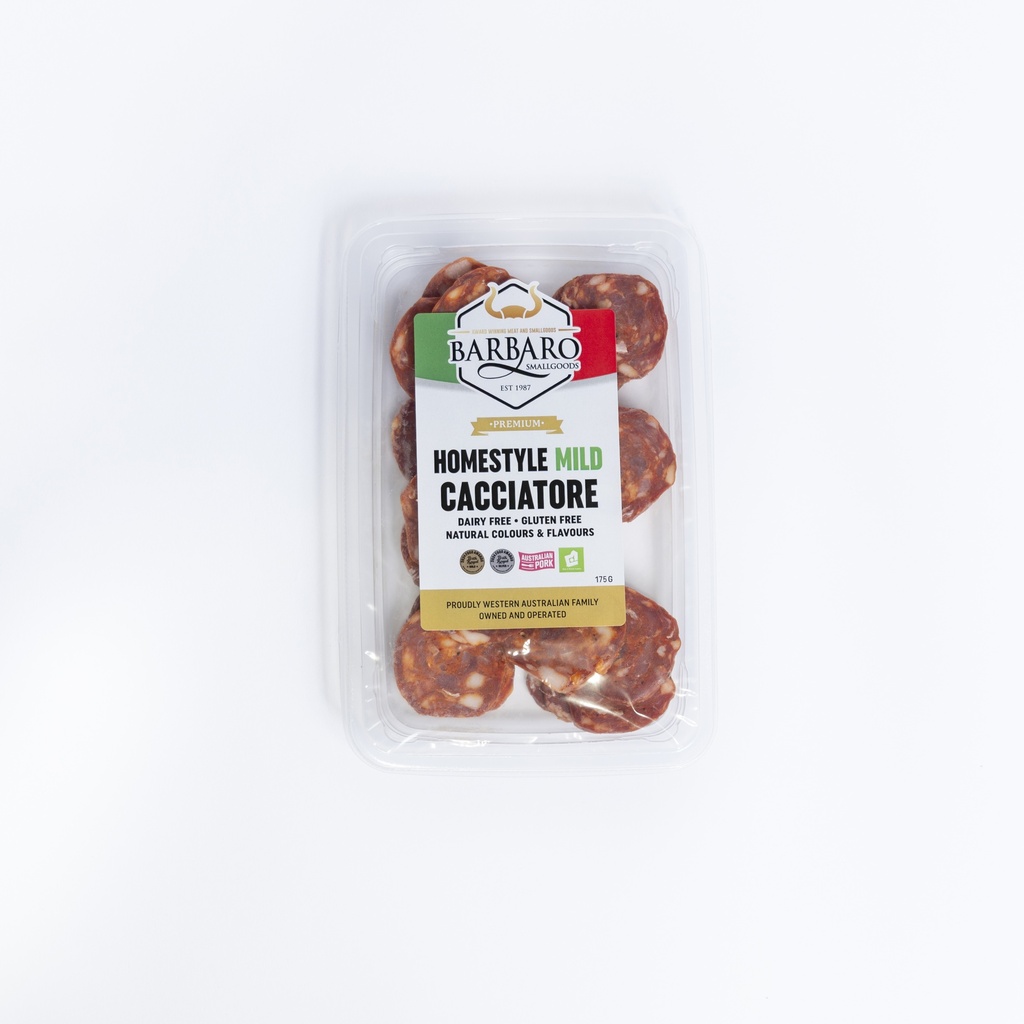 Barbaro Retail Cacciatore Mild 175g