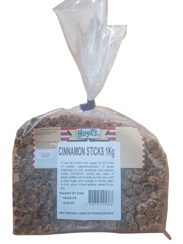 Hoyts- Cinnamon Sticks 1kg