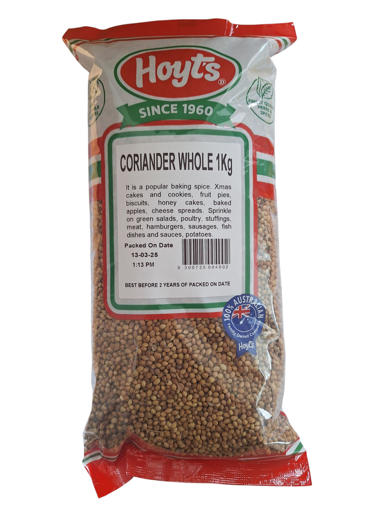 Hoyts- Coriander Seeds Whole 1kg