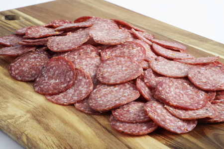 Puopolo- Sliced Beef Salami Hot 2.5kg Halal