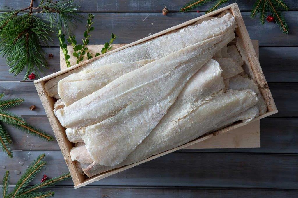 Baccala Wetsalted Ling Fillets 400-700gm 25kg