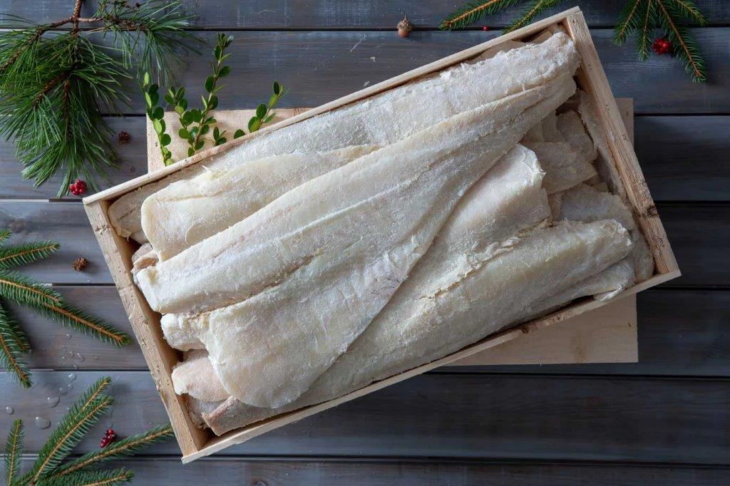 BACCALA WETSALTED LING FILLETS 400-700gm  25kg [B] 