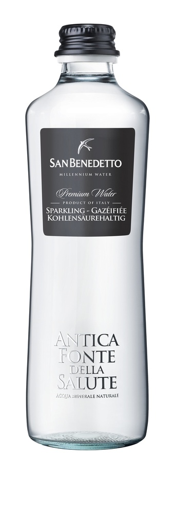 San Benedetto- Millennium Water SPARKLING 330ml x 24 (16023)