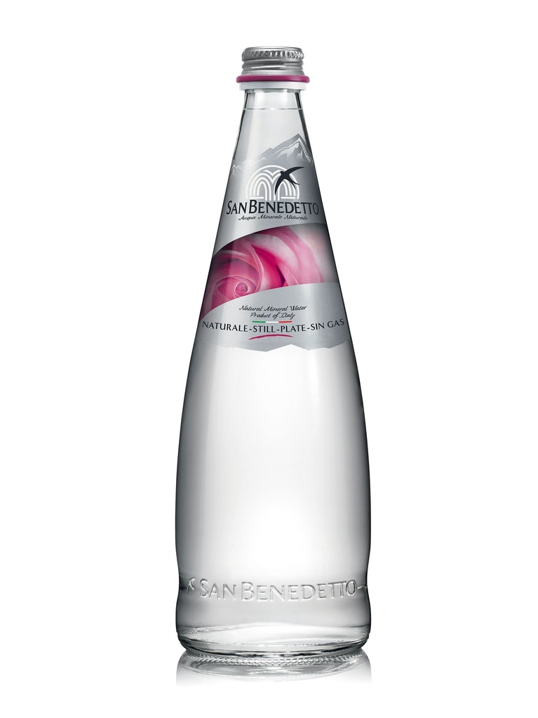 San Benedetto- Prestige Rose Edition STILL GLASS 750ml x 12 (16242/6486)