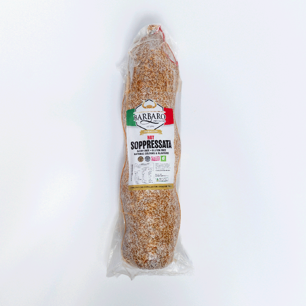 Barbaro- Soppressata Hot (Zig Zag) r/w 2.5kg 