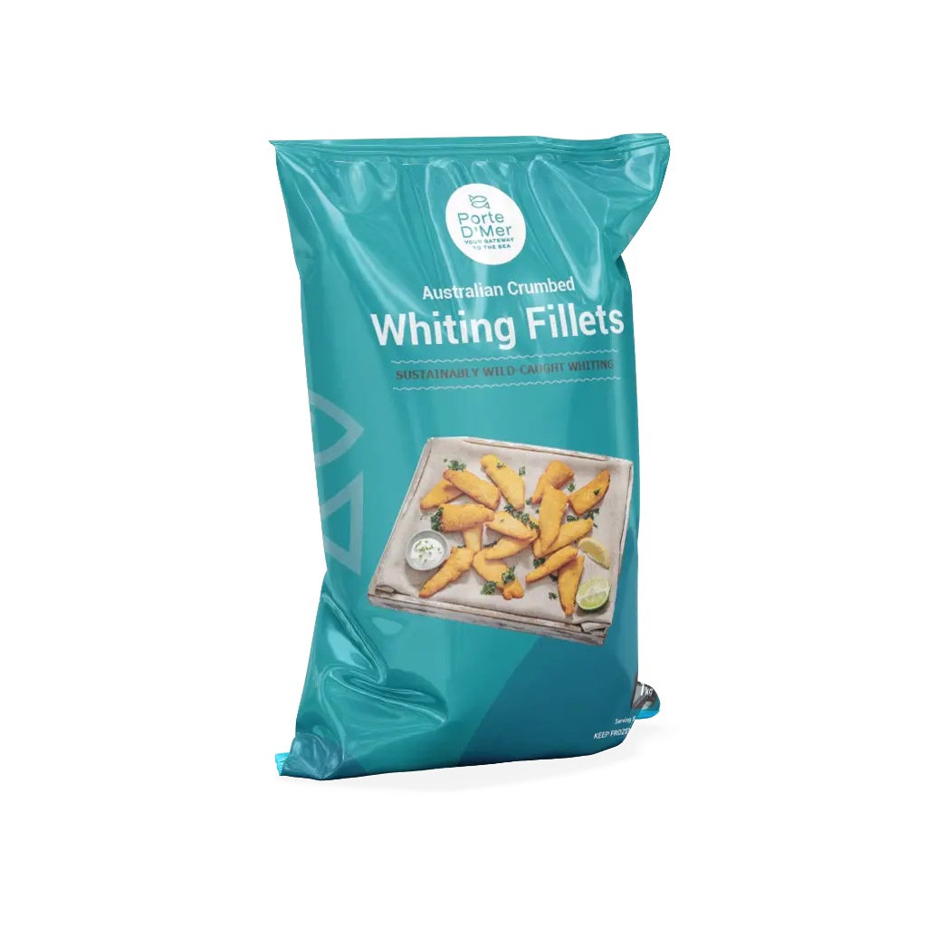 Porte D'Mer Crumbed Australian Whiting Fillets 1kg x 3