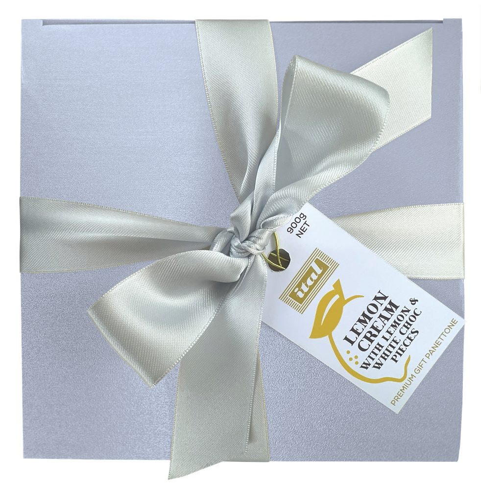 Ital- Panettone Premium Lemon & White Choc (gift box) 900g x4* (SI-PLEM9)