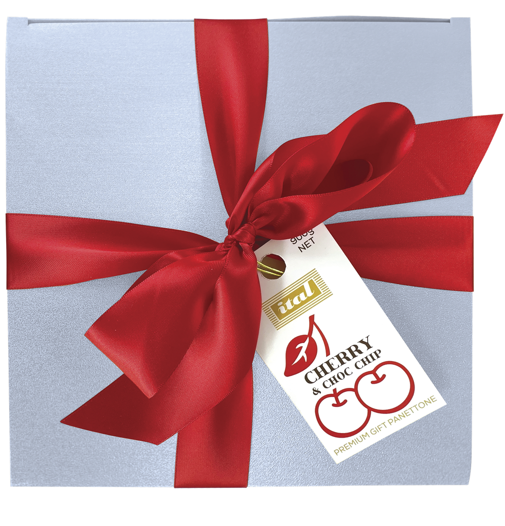 Ital- Panettone Premium Amarena & Choc Chip (gift box) 900g x 4* (SI-PCHEC9)